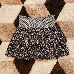 Sundays Lara Skirt Floral Gingham